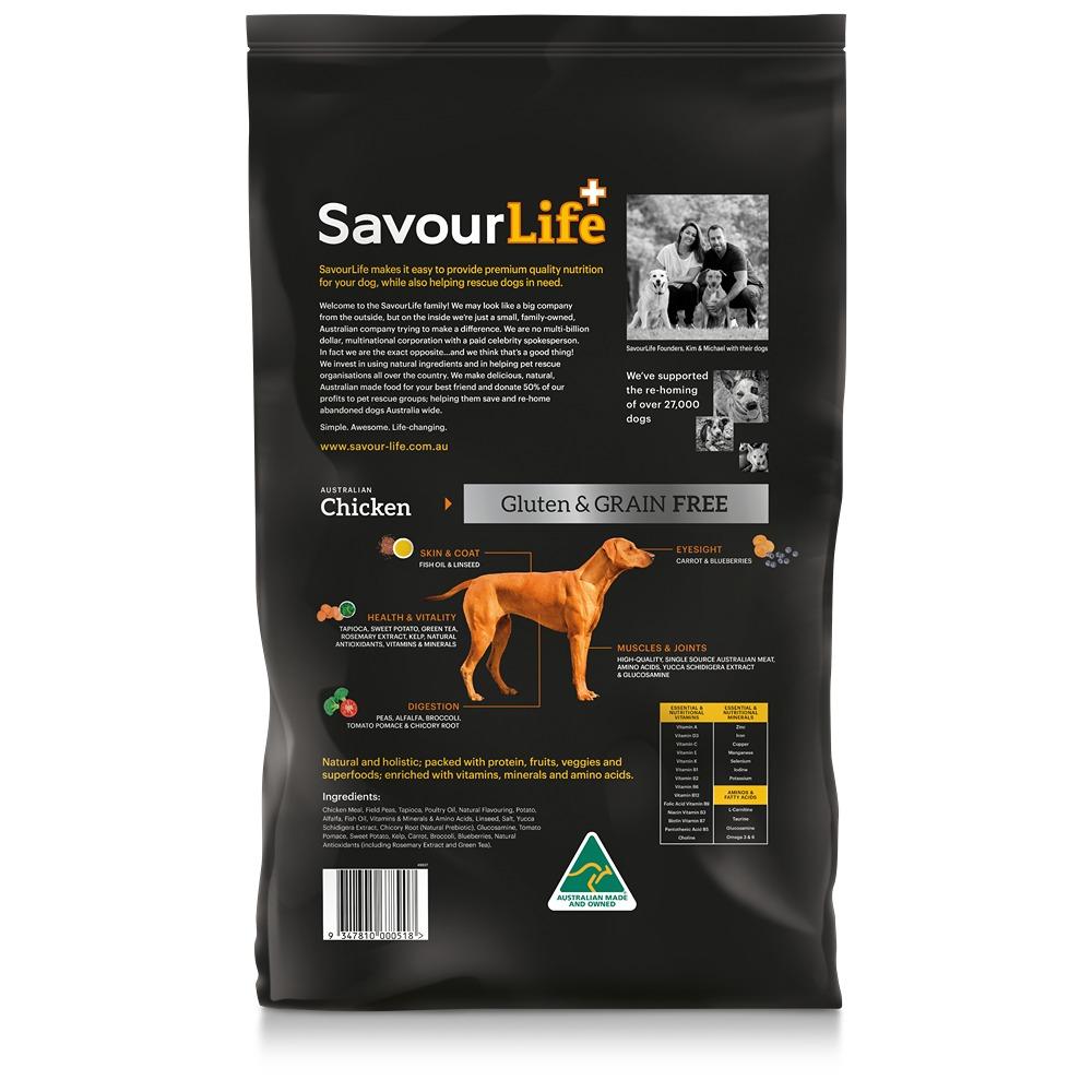 Savourlife Grain Free Australian Chicken Dry Dog Food