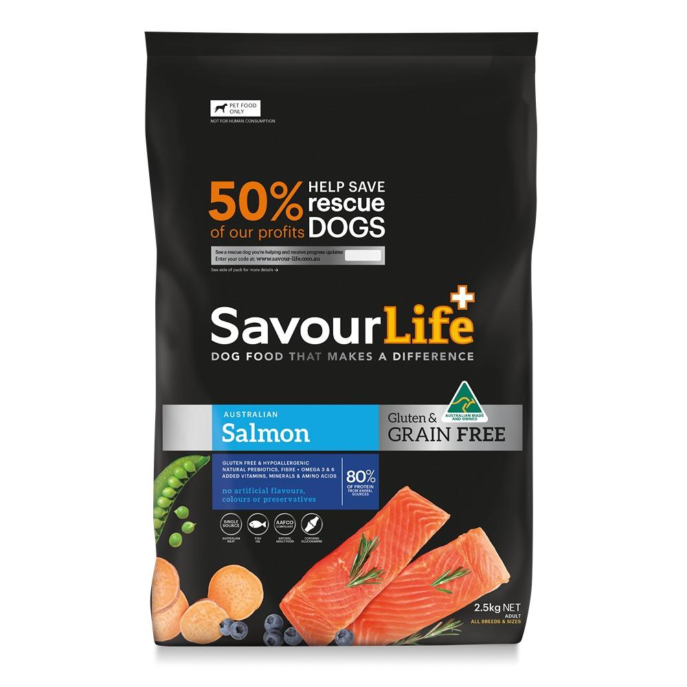 Savourlife Grain Free Australian Salmon Dry Dog Food
