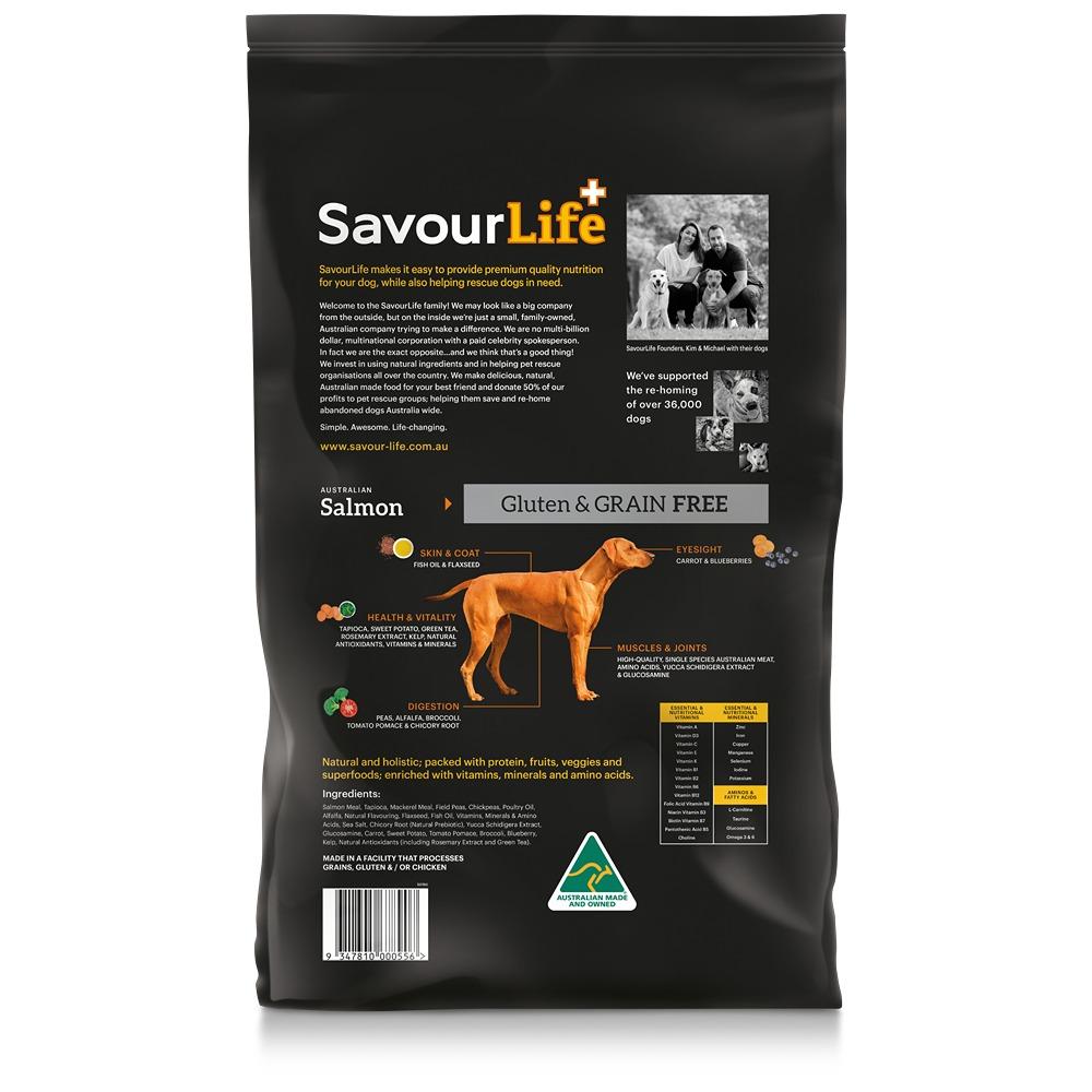 Savourlife Grain Free Australian Salmon Dry Dog Food