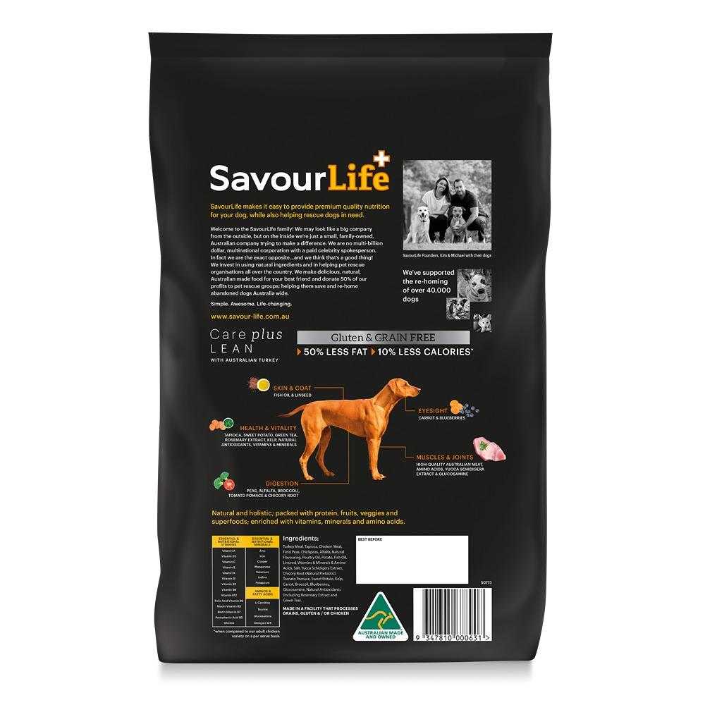 Savourlife Grain Free Adult Turkey Lean Dry Dog Food