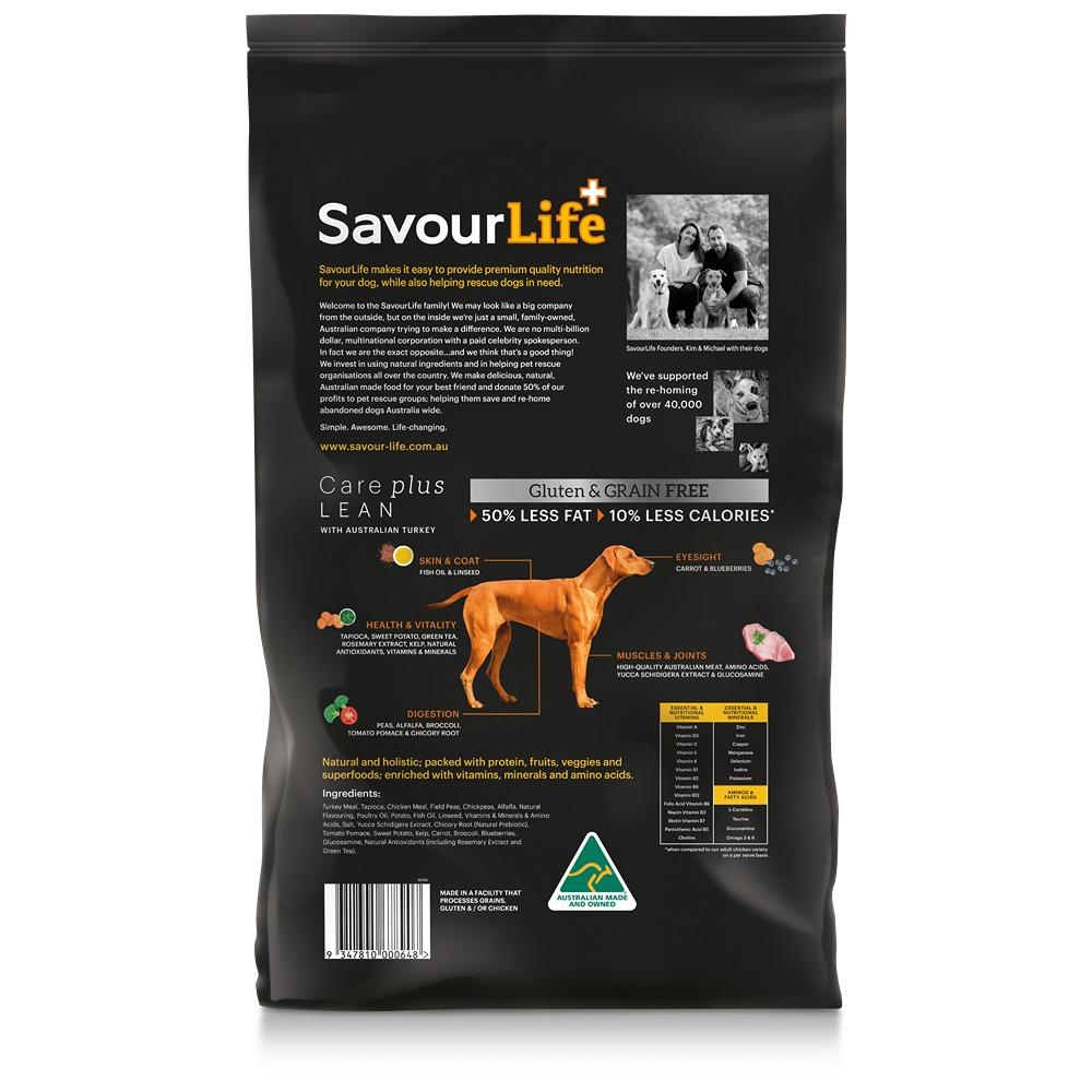 Savourlife Grain Free Adult Turkey Lean Dry Dog Food