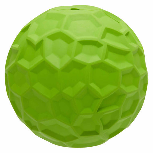 Lexi & Me Rubber Green Treat Ball Dog Toy