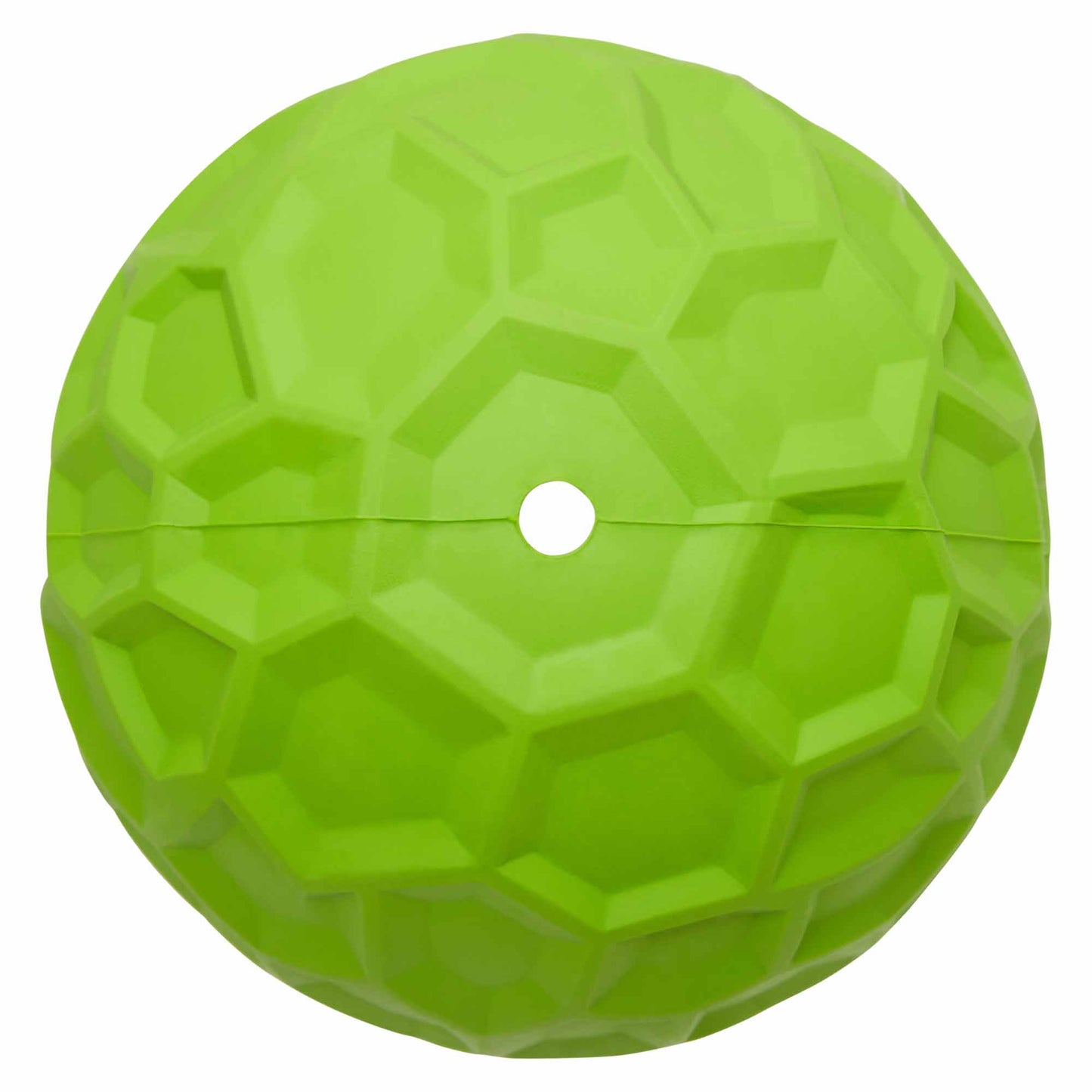 Lexi & Me Rubber Green Treat Ball Dog Toy