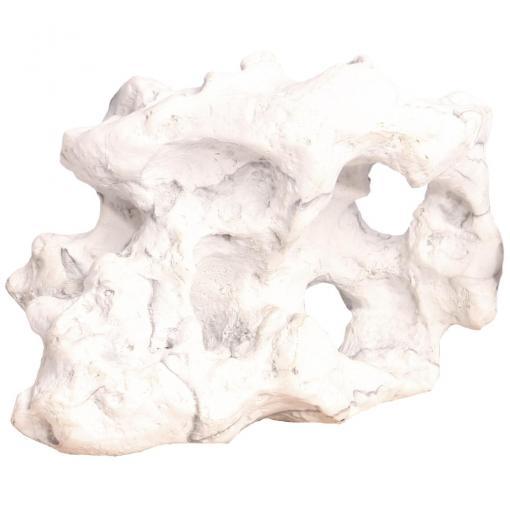 Aqua One Ornament White Marble Rock With Holes