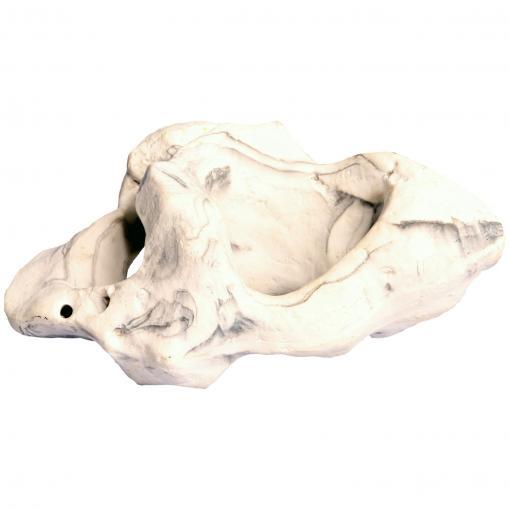 Aqua One Ornament White Marble Rock With Holes