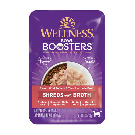 Wellness Core Bowl Boosters Salmon & Tuna Wet Cat Food