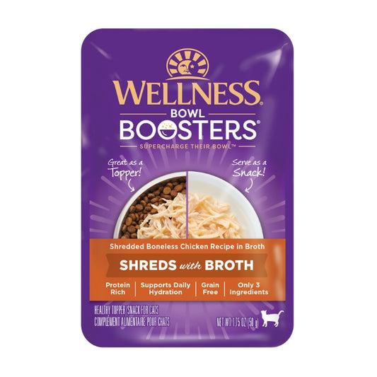 Wellness Core Bowl Boosters Shredded Chicken Wet Cat Food