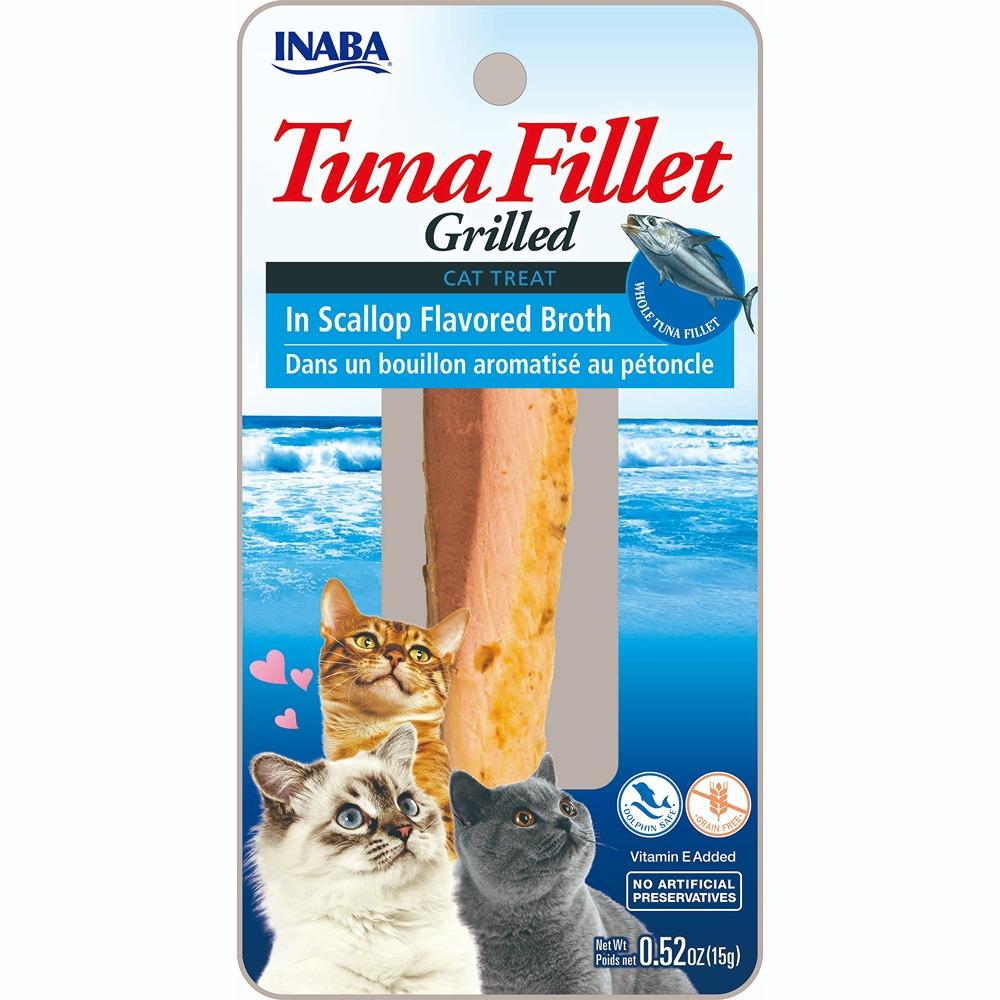 Inaba Grilled Tuna Fillet In Scallop Flavoured Broth Cat Treats