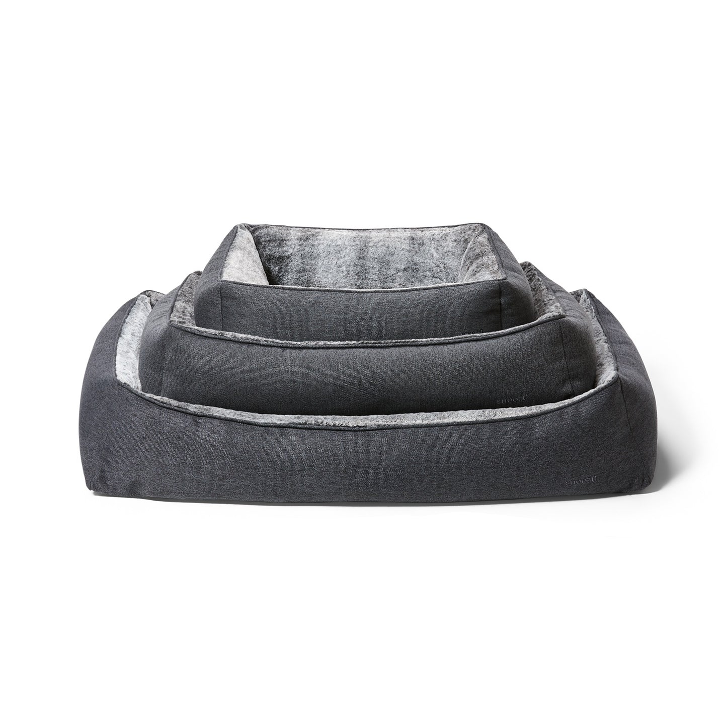 Orthopaedic Snuggler Chinchilla Dog Bed