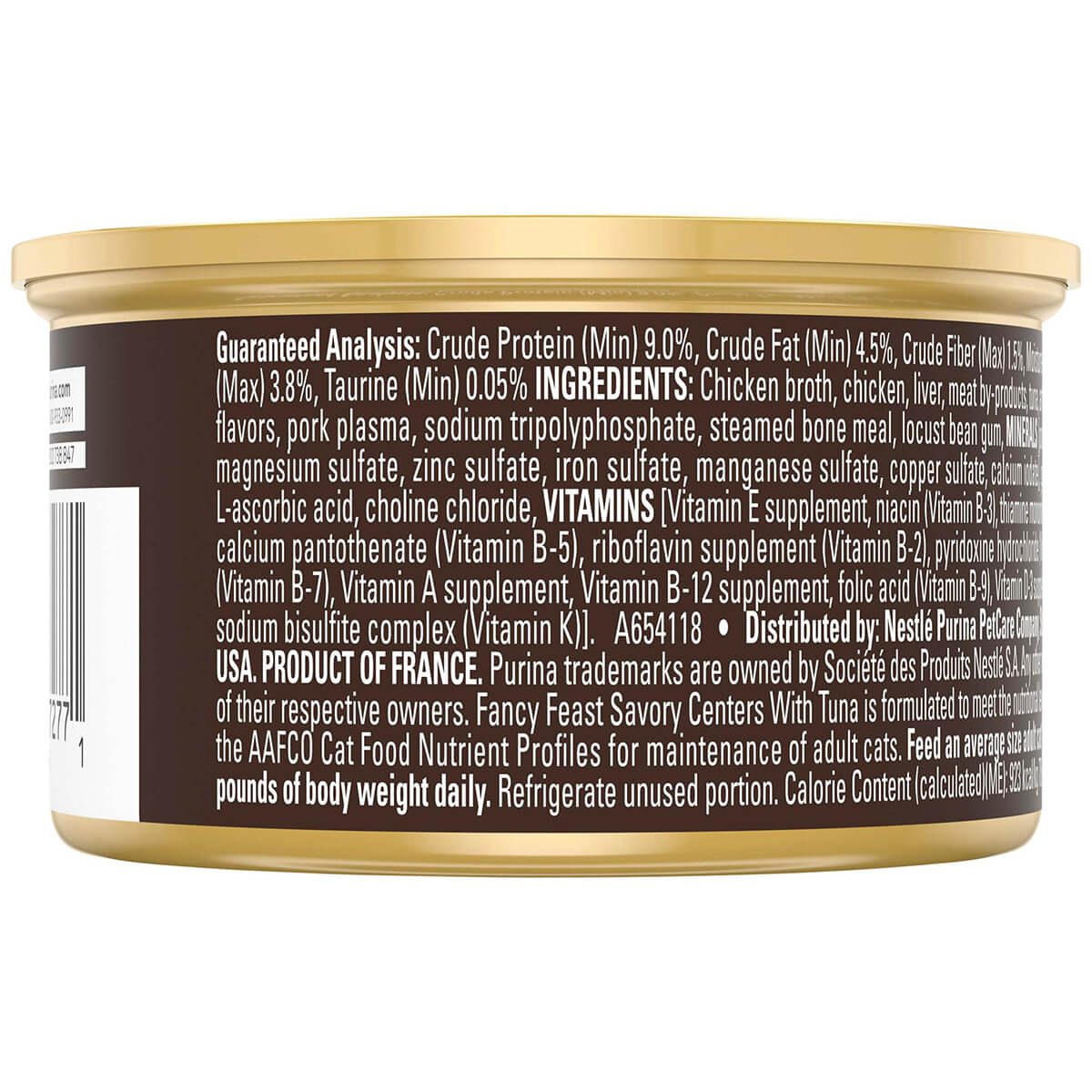 Fancy Feast Savory Centers Pate With Tuna and a Gourmet Gravy Center 85g