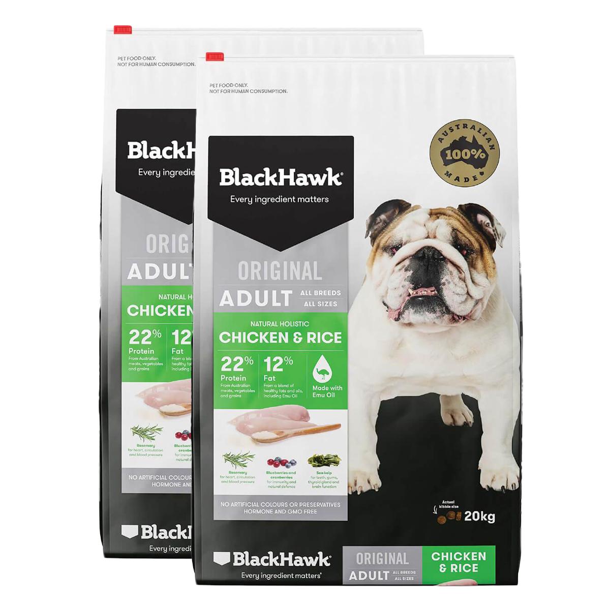 Black Hawk Original Chicken & Rice Adult Dry Dog Food
