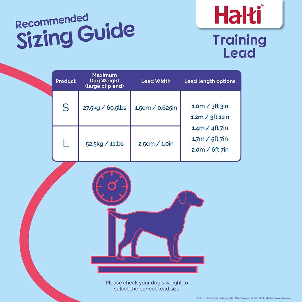 Halti Training Dog Lead Black