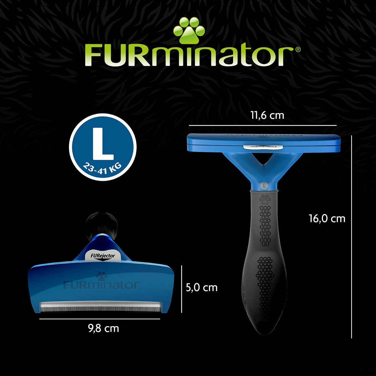 FURminator Short Hair deShedding Tool for Dogs