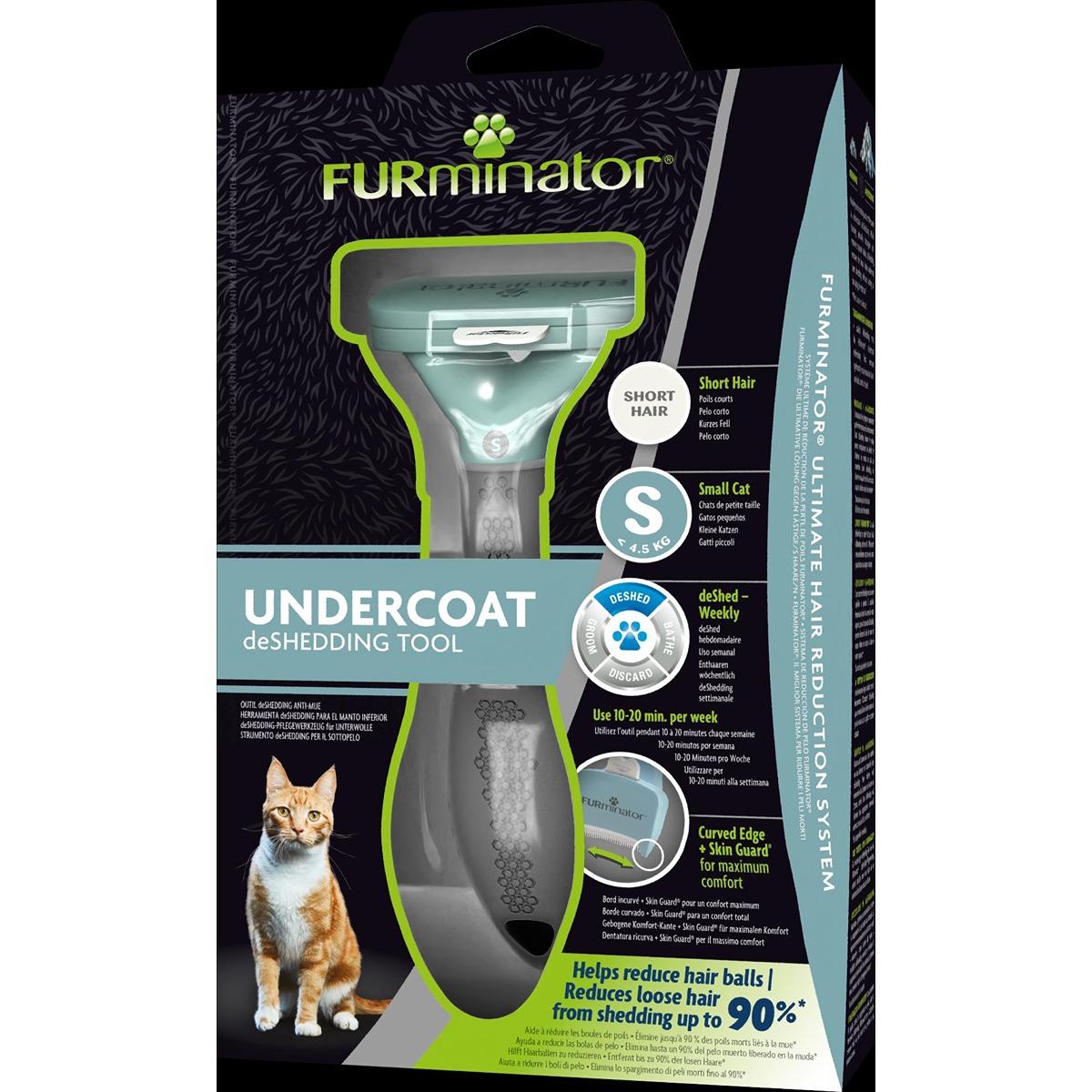 Furminator Short Hair Cat Brush Deshedding Tool