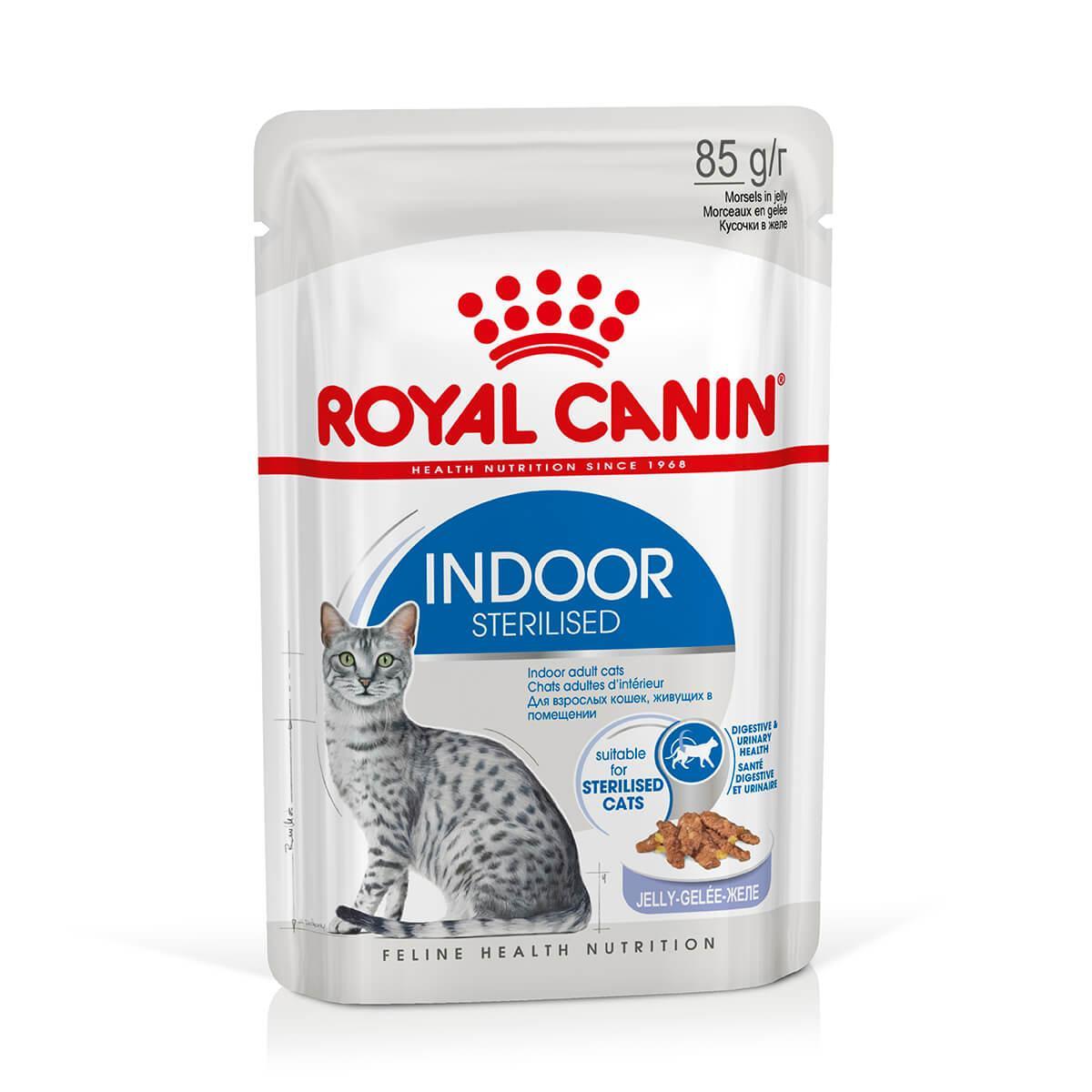 Royal Canin Indoor Sterilised Jelly Wet Cat Food