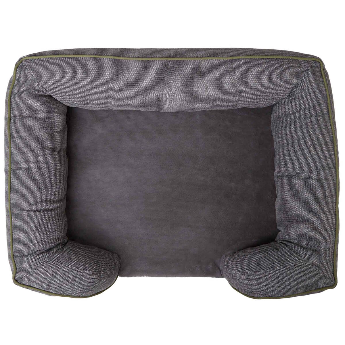 Buddy & Belle Orthopaedic Lounge Dog Bed Steel Grey Medium