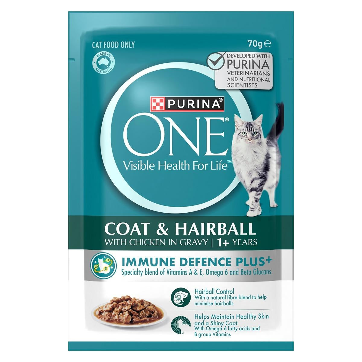 Purina One Hairball Chicken Wet Cat Food