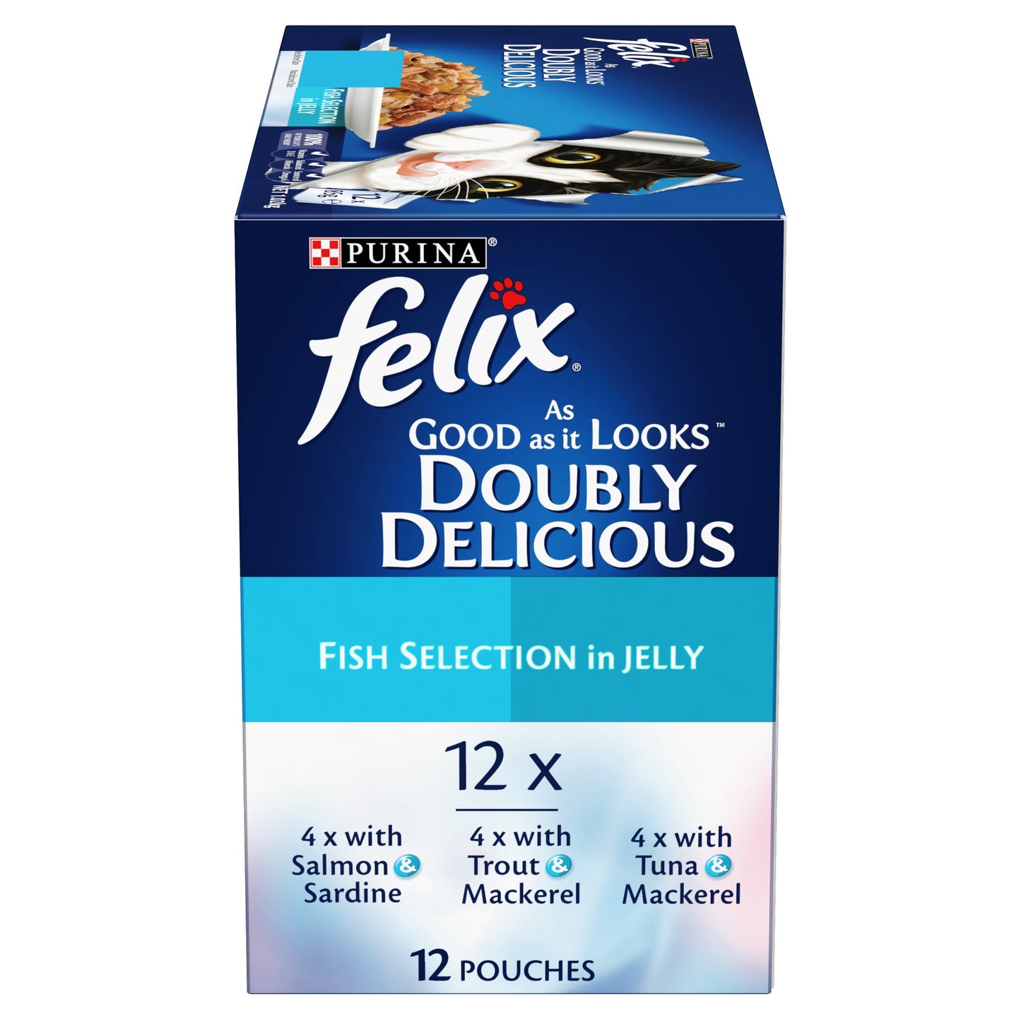 Felix Doubly Delicious Fish Wet Cat Food