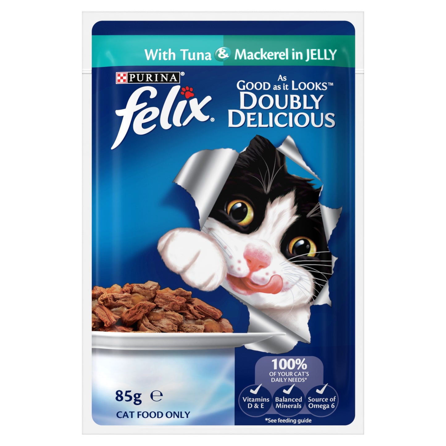 Felix Doubly Delicious Fish Wet Cat Food
