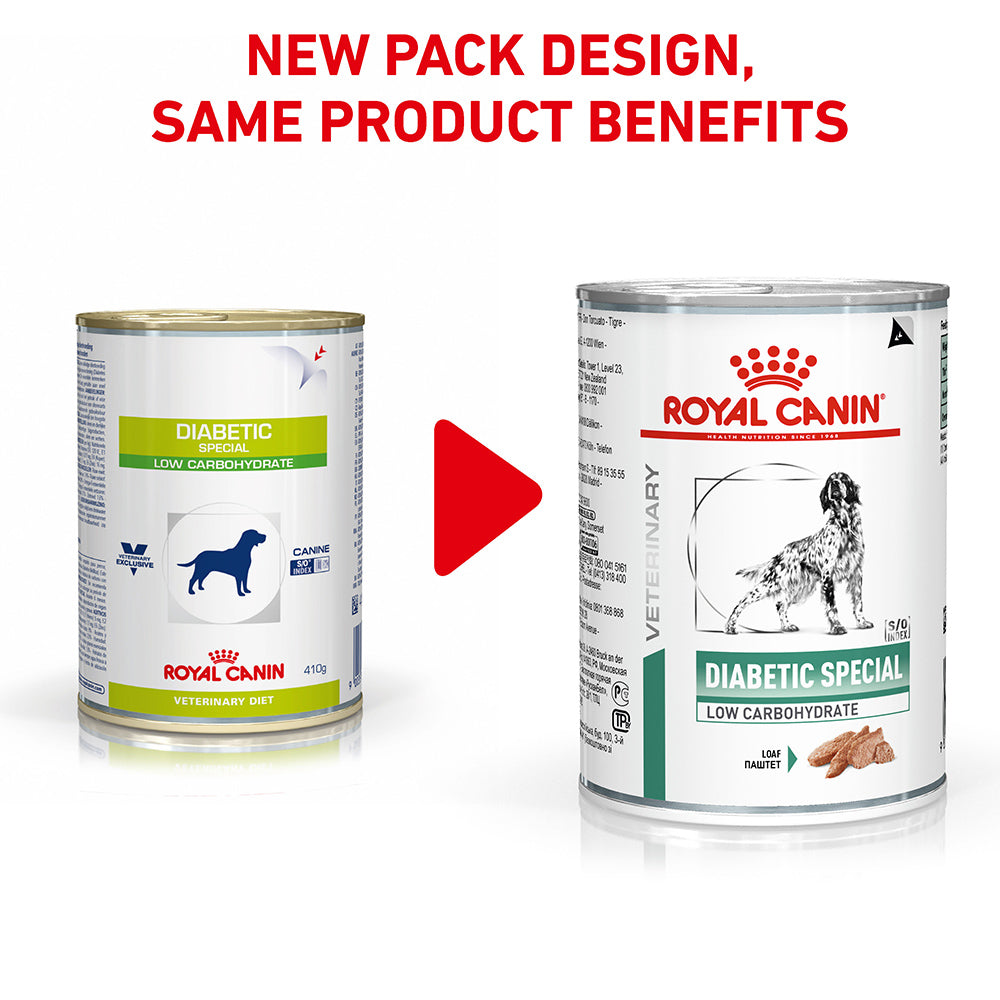 Royal Canin Veterinary Diabetic Special Low Carbohydrate Wet Dog Food