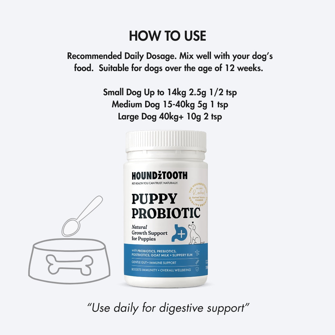 HoundzTooth Puppy Probiotic 200g