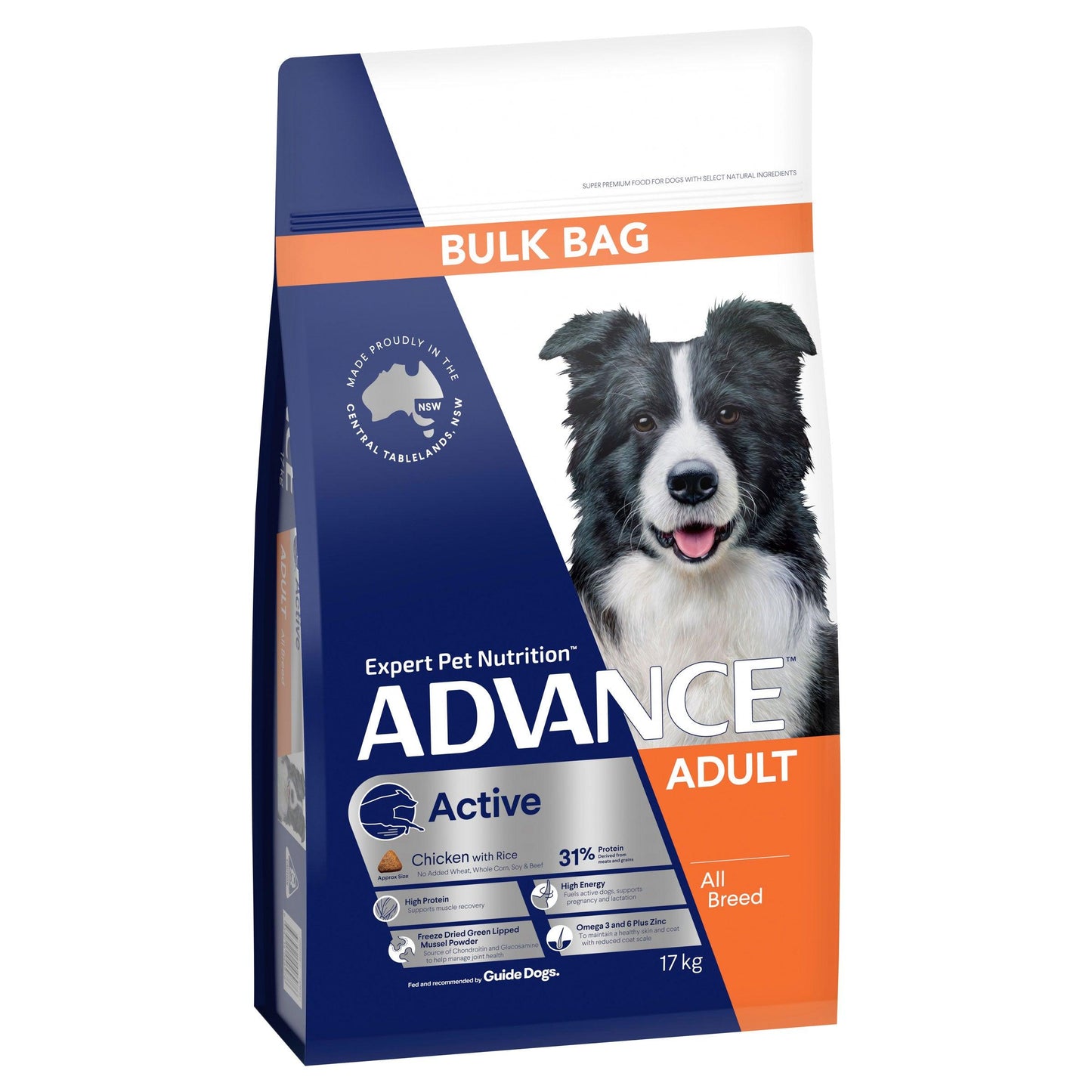 Advance Active Adult Chicken With Rice Dry Dog Food