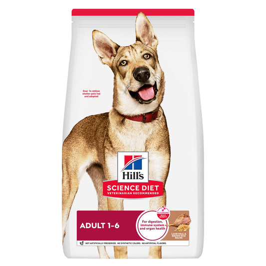 Hill's Science Diet Adult Lamb & Rice Dry Dog Food