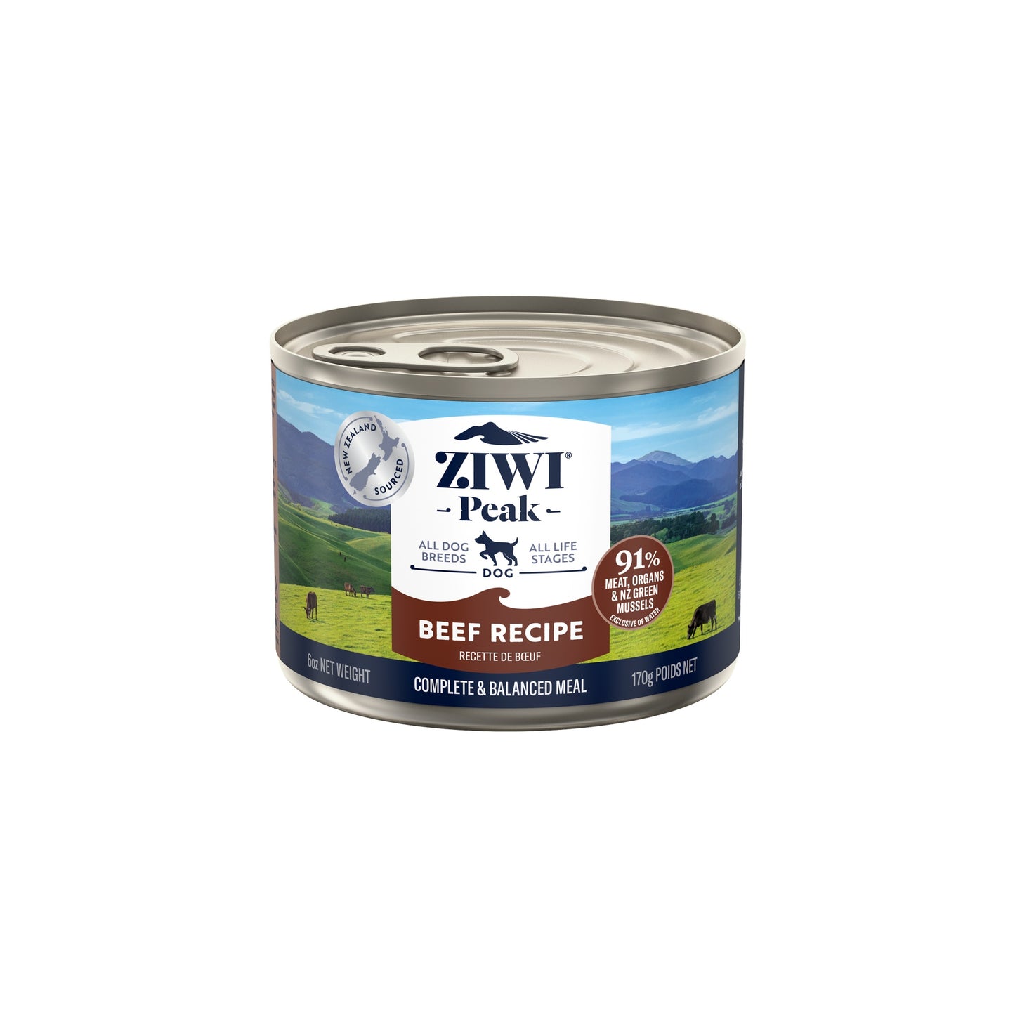 Ziwi Peak Beef Recipe Wet Dog Food