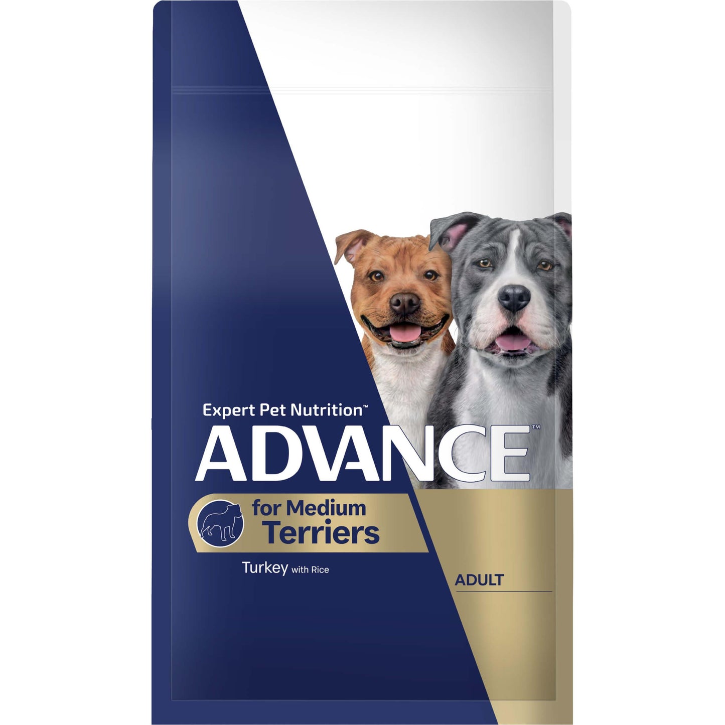 Advance Medium Terriers Turkey Dry Dog Food