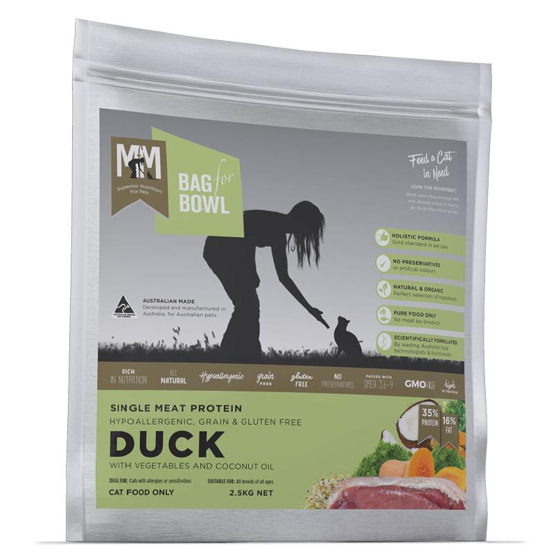 Meals for Meows Single Protein Duck Dry Cat Food 2.50kg