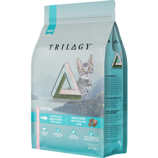 Trilogy Kitten Barramundi with Tuna & Freeze Dried Lamb Dry Cat Food