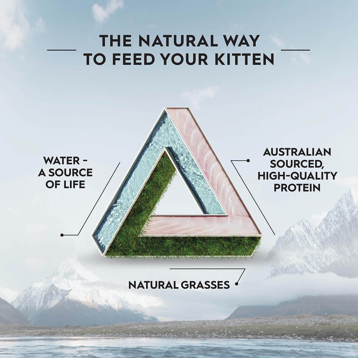 Trilogy Kitten Barramundi with Tuna & Freeze Dried Lamb Dry Cat Food