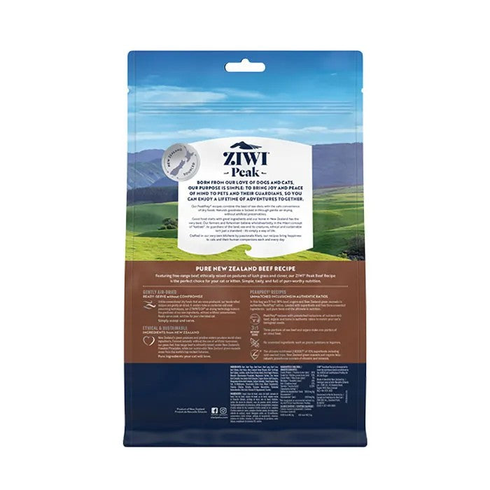 Ziwi Peak Air Dried Beef Recipe Dry Cat Food