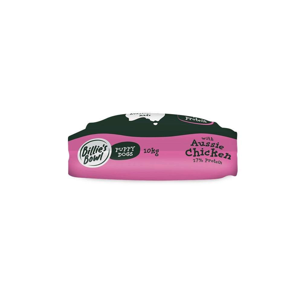 Billie's Bowl Puppy with Aussie Chicken Dry Dog Food