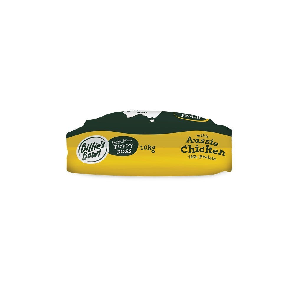 Billie's Bowl Large Breed Puppy with Aussie Chicken Dry Dog Food