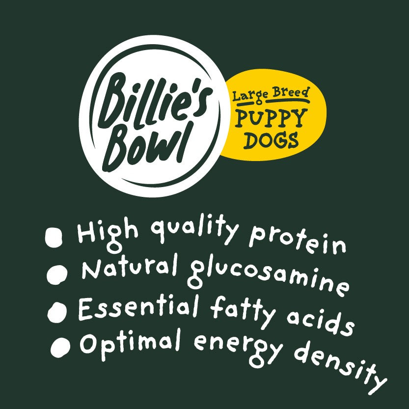 Billie's Bowl Large Breed Puppy with Aussie Chicken Dry Dog Food