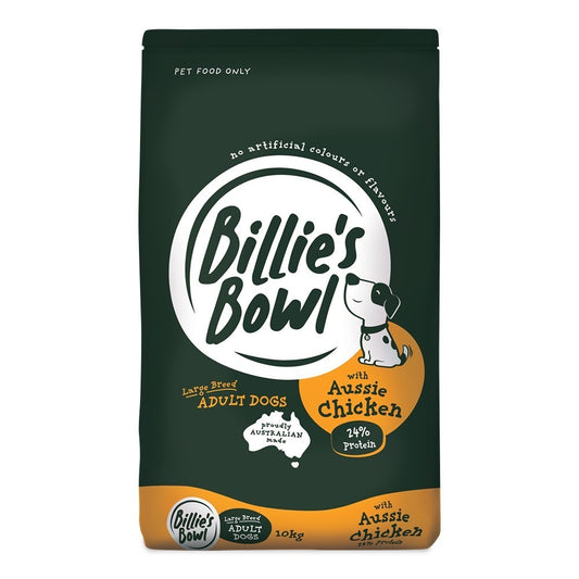Billie's Bowl Large Breed Adult with Aussie Chicken Dry Dog Food
