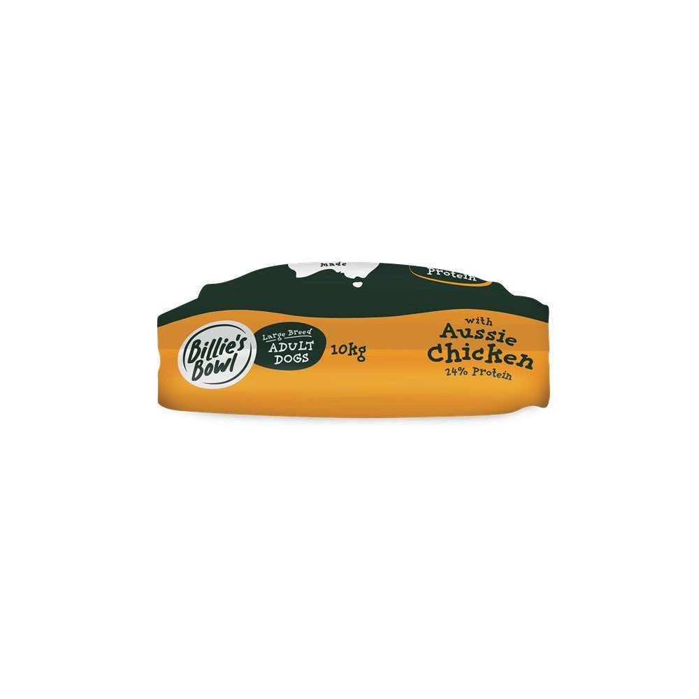 Billie's Bowl Large Breed Adult with Aussie Chicken Dry Dog Food