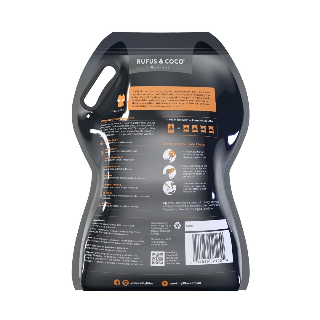 Wee Kitty Clumping Corn Litter