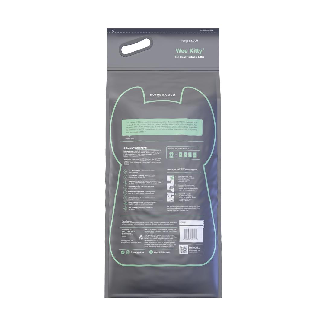 Wee Kitty Eco Plant Clumping Litter