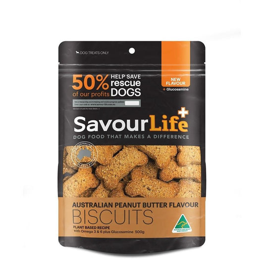 SavourLife Australian Peanut Butter Biscuits Dog Treats