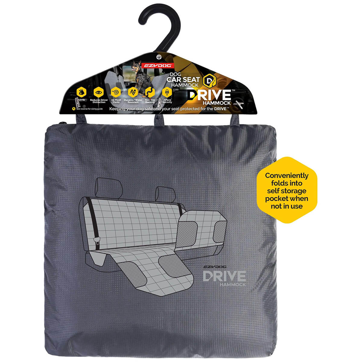 EzyDog Drive Car Dog Hammock