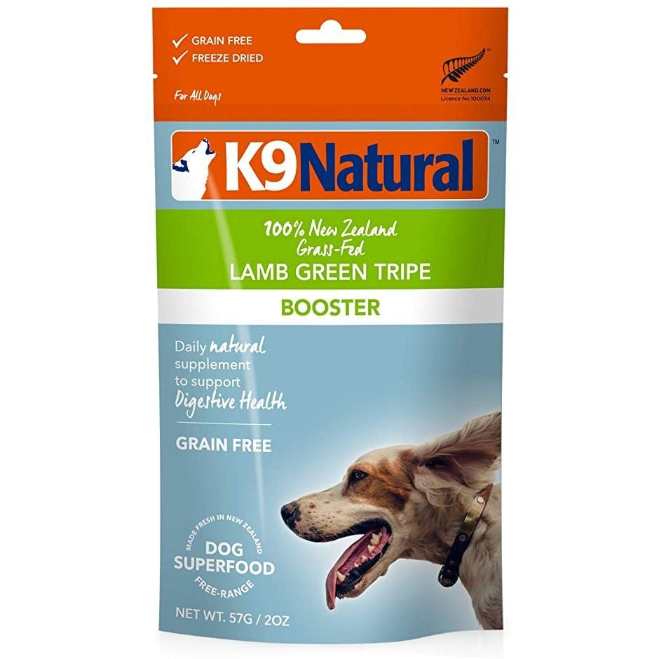 K9 Natural Freeze Dried Dog Supplement Lamb Green Tripe Dry Dog Food