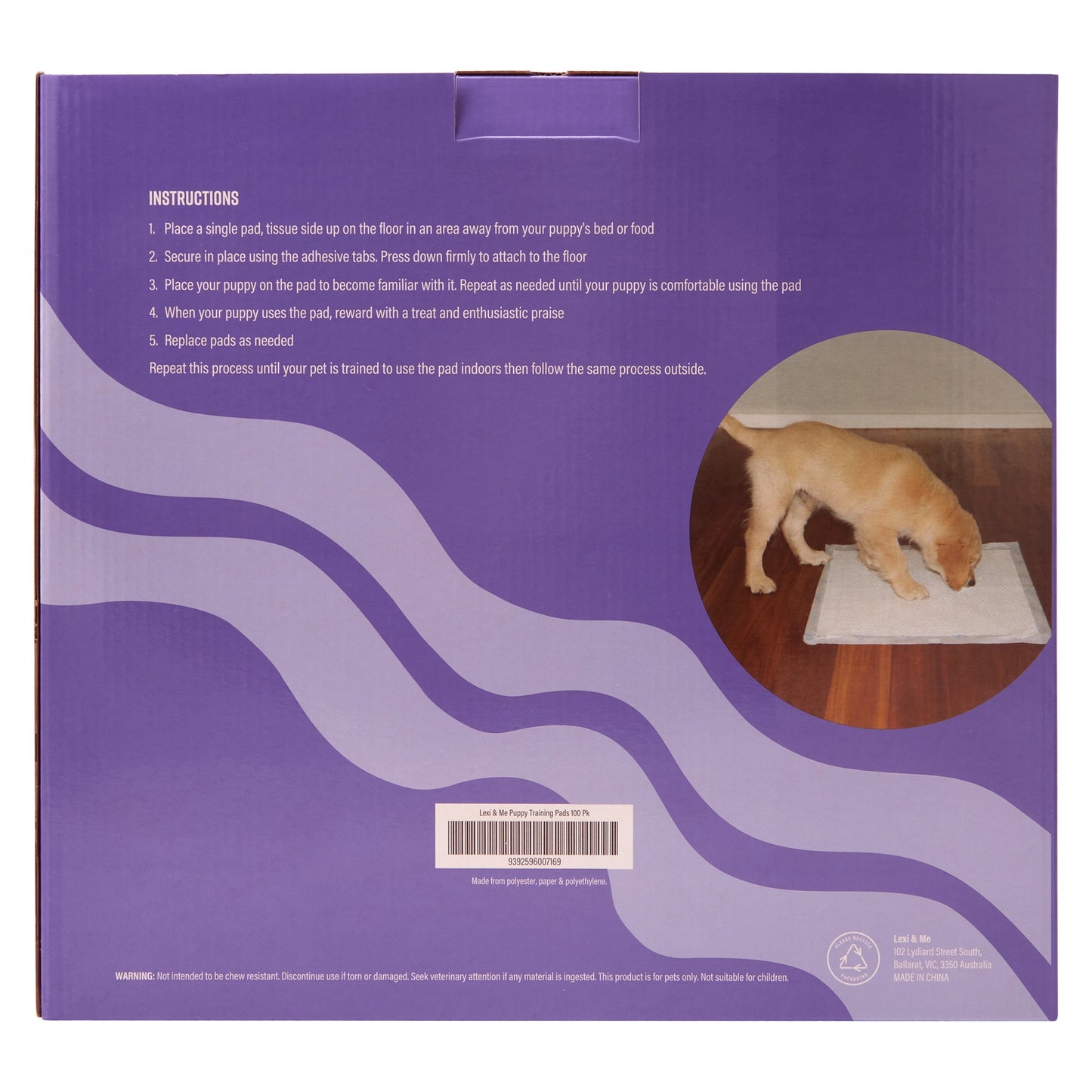 Lexi & Me Puppy Training Pads
