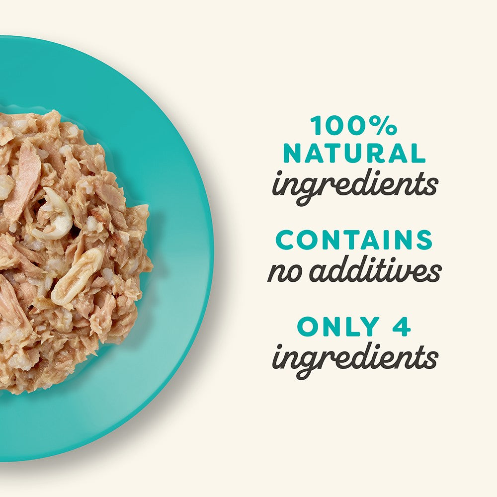 Applaws Natural Tuna Fillet with Calamari in Broth Wet Cat Food Pot