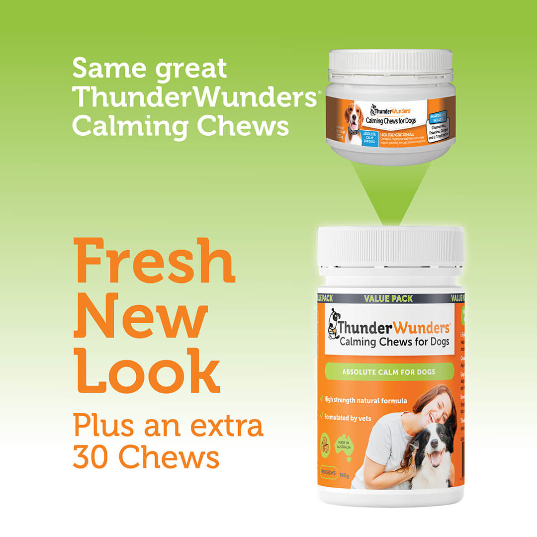 Thunder Wunder Calming Chews For Dogs