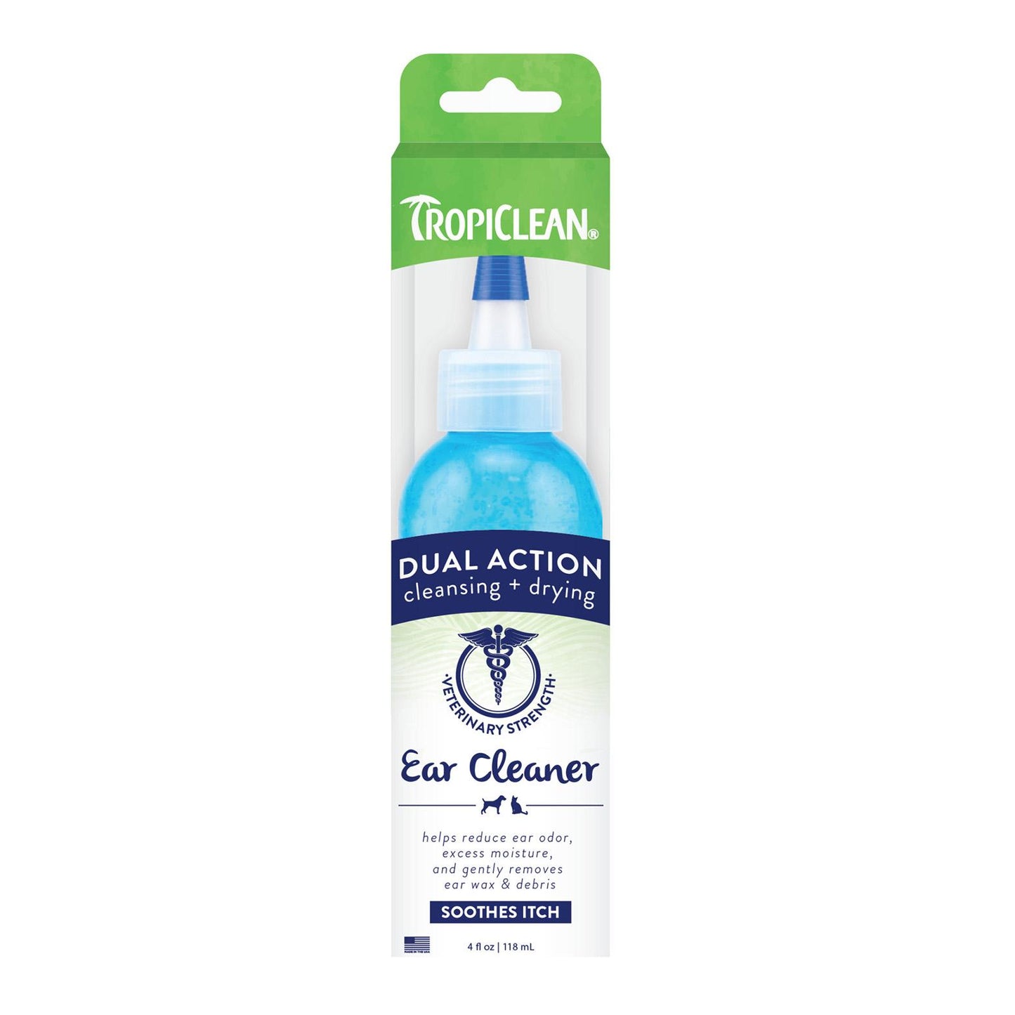 Tropiclean Dual Action Dog & Cat Ear Cleaner
