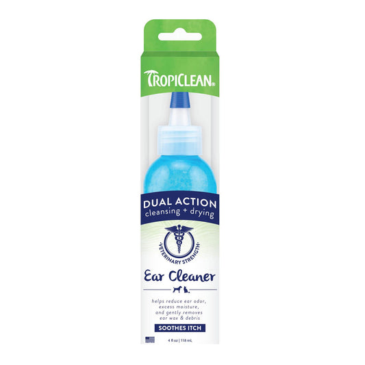 Tropiclean Dual Action Dog & Cat Ear Cleaner