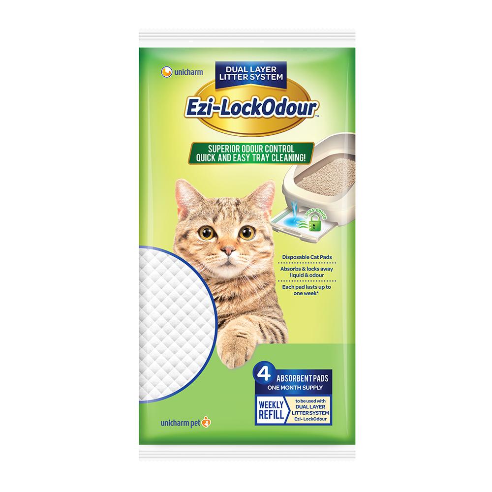 Ezi-Lockodour Absorbent Cat Pads