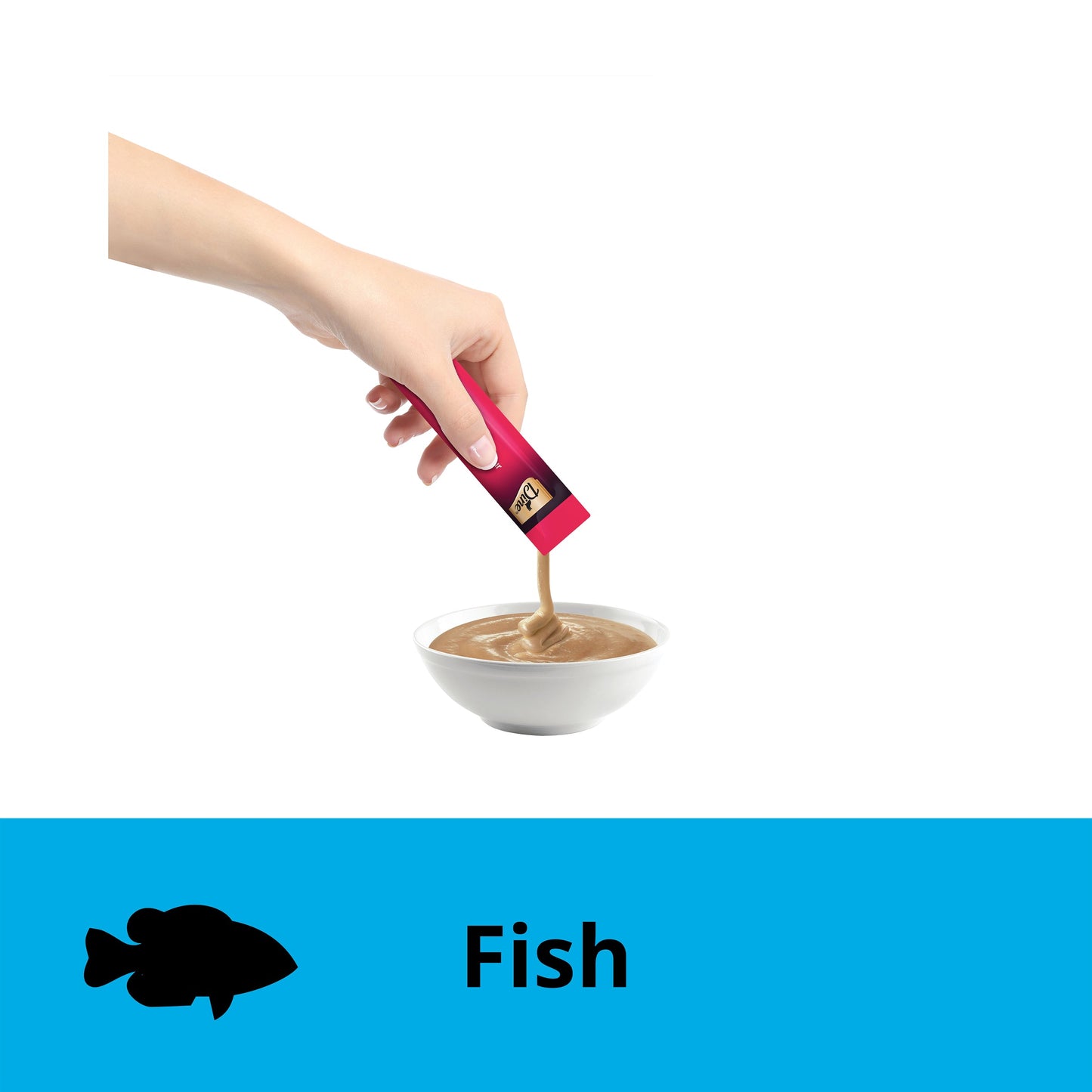 Dine Creamy Treats Tuna & Prawn Flavour Cat Treats 4X12g